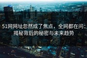 51网网址忽然成了焦点，全网都在问：揭秘背后的秘密与未来趋势