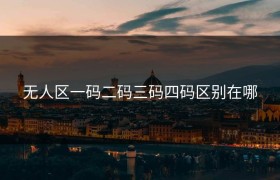 无人区一码二码三码四码区别在哪