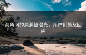 海角网的漏洞被曝光，用户们愤怒回应