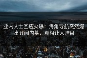 业内人士回应火爆：海角导航突然爆出丑闻内幕，真相让人瞠目