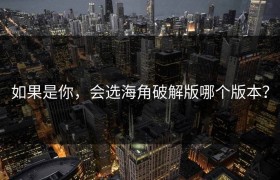 如果是你，会选海角破解版哪个版本？