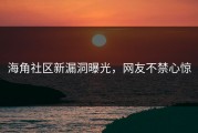 海角社区新漏洞曝光，网友不禁心惊